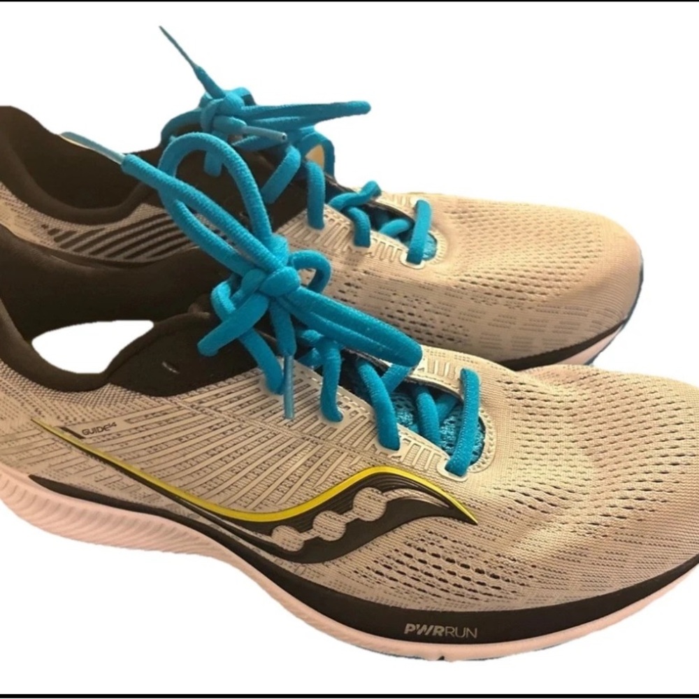 Saucony Women's Athletic Shoes - White, Black, and Blue